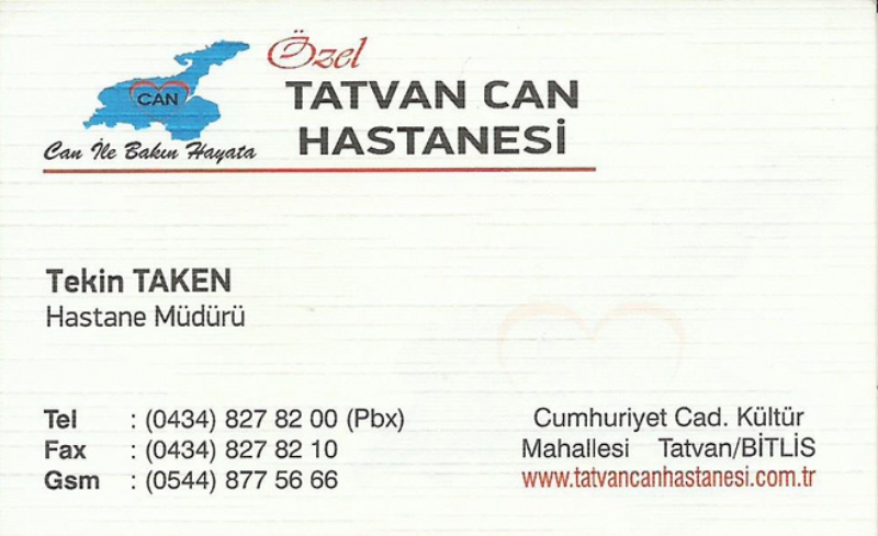 Tatvan Can Hastanesi